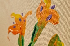 Obraz “Freesias” fragment