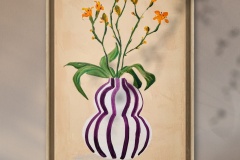 Obraz “Freesias” wizualizacja