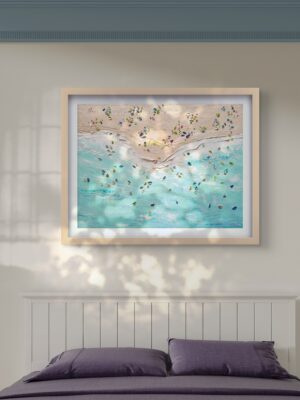 "Paradise beach" Reprodukcja Fine Art Print